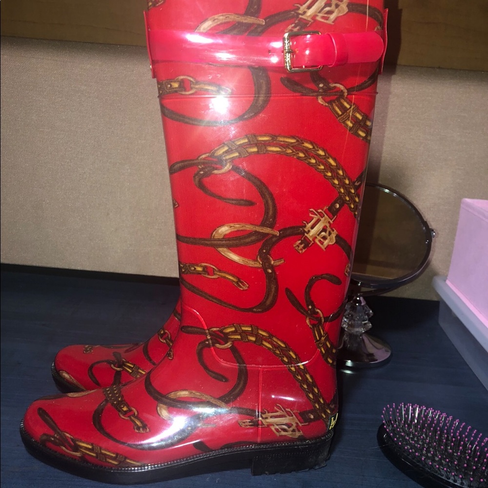 RALPH LAUREN RAIN BOOTS